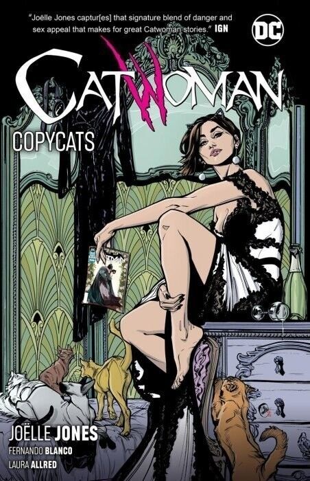 Catwoman Volume 1: Copycats Trade Paperback Stock Image