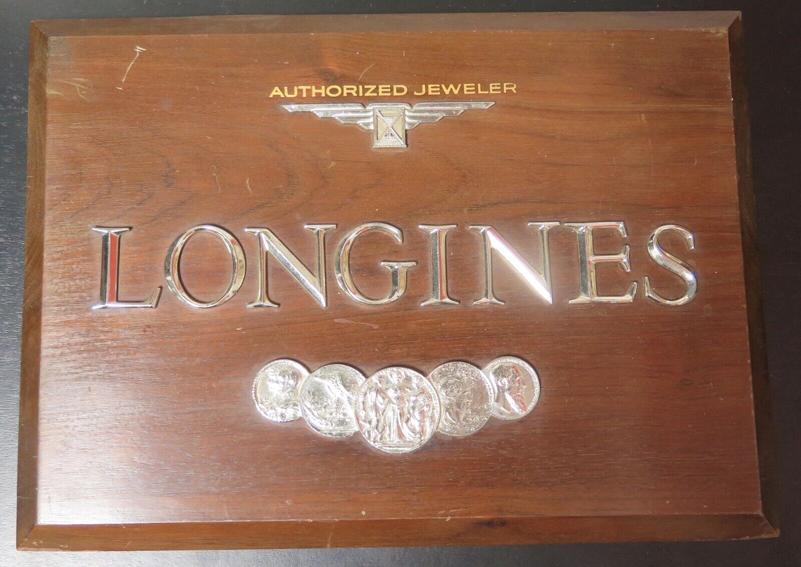 .Vintage Longines The Worlds Most Honoured Watch Dealer Sign C.1980s-90s