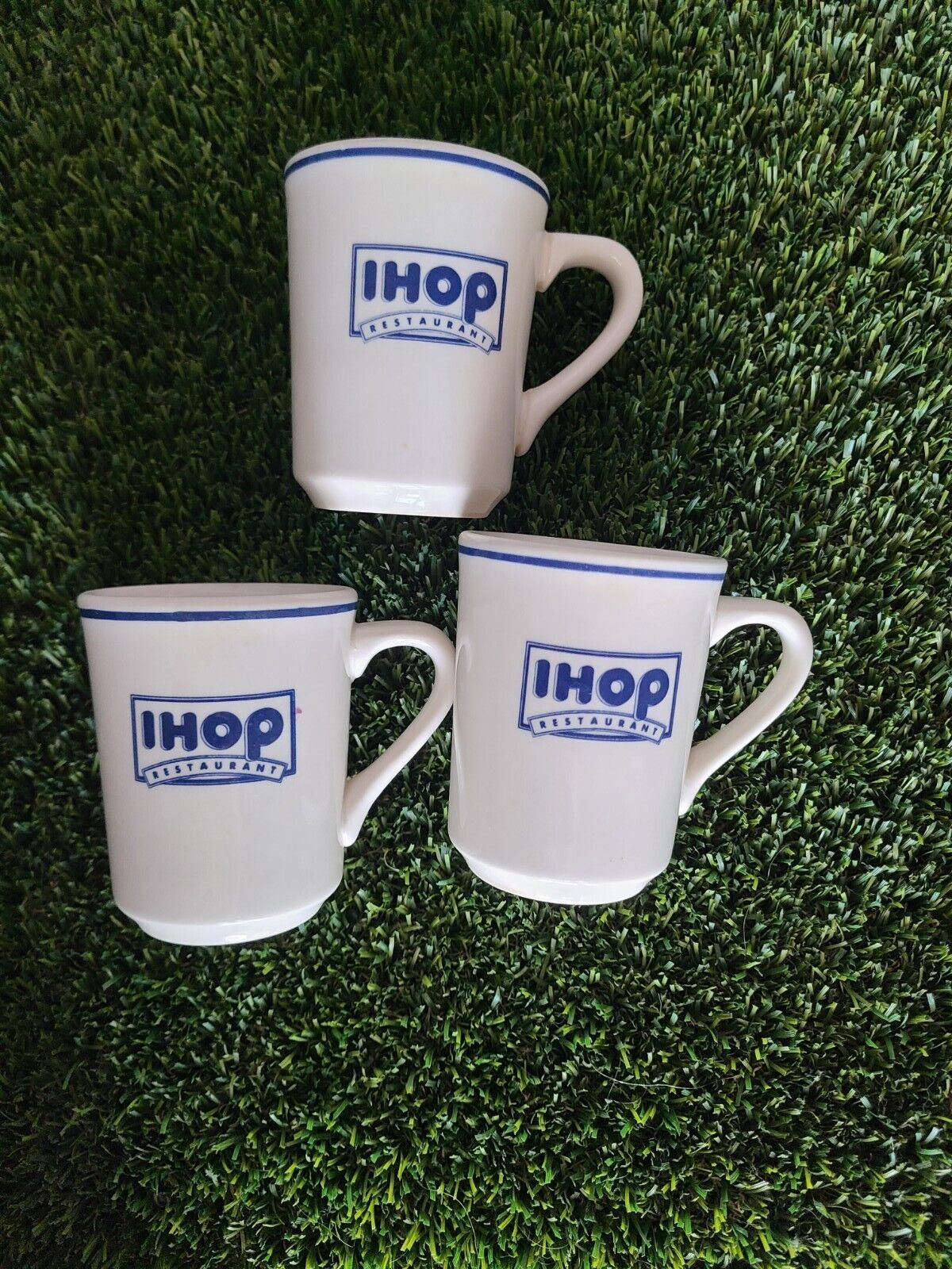Vintage IHOP Restaurant Coffee Cup Homer Laughlin - Lot Of 3