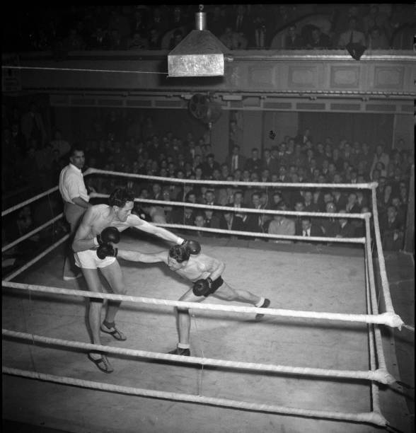 Swiss Amateur Championship 1947 48 Berne heavy weight Muller be- 1948 Old Photo