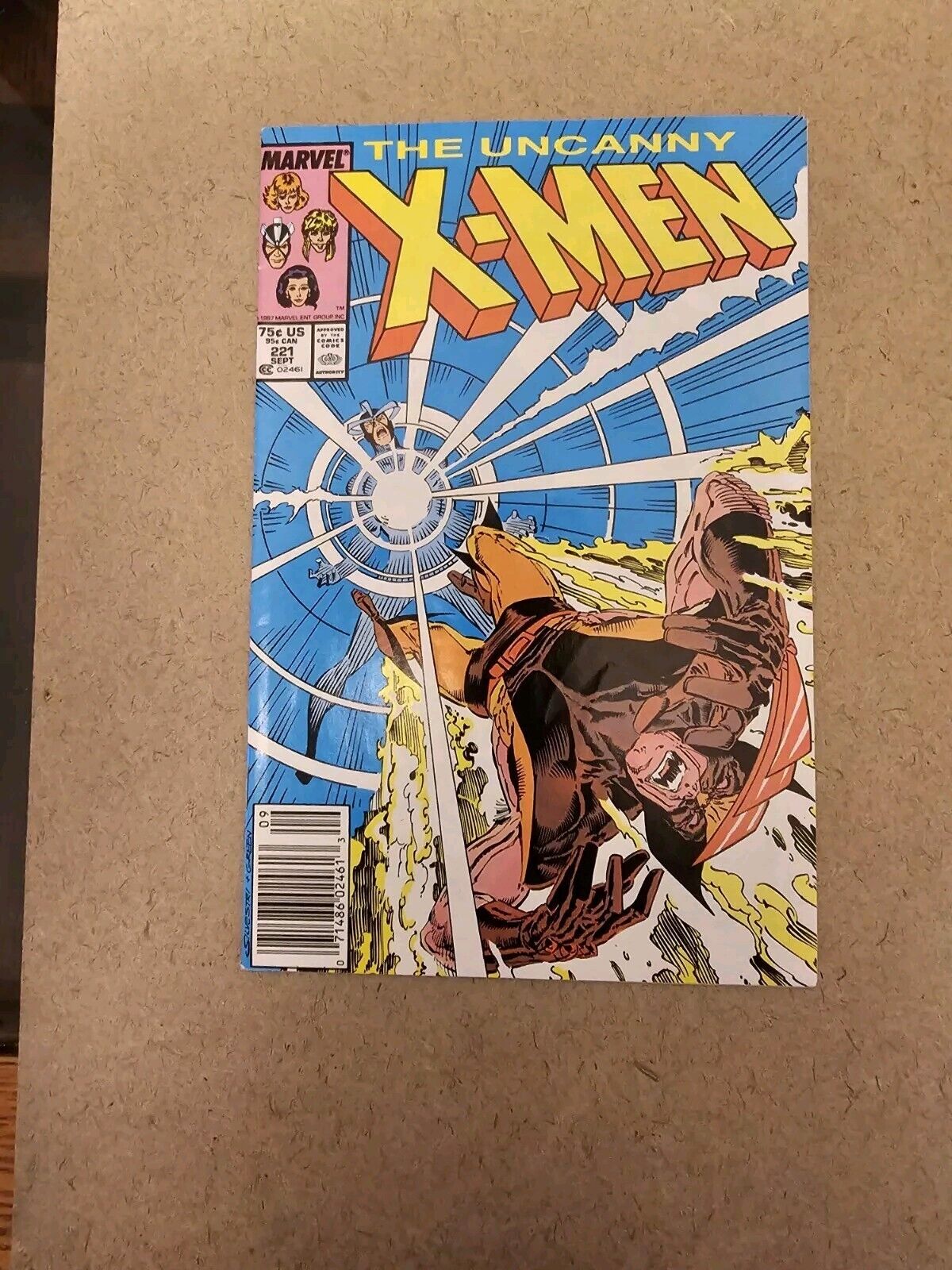 The Uncanny X-Men #221 (Marvel Comics September 1987)