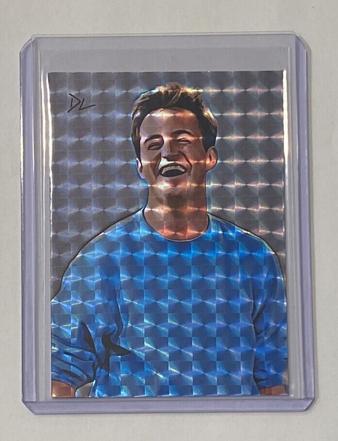 Chandler Bing Limited Edition Artist Signed Matthew Perry Refractor Card 1/1