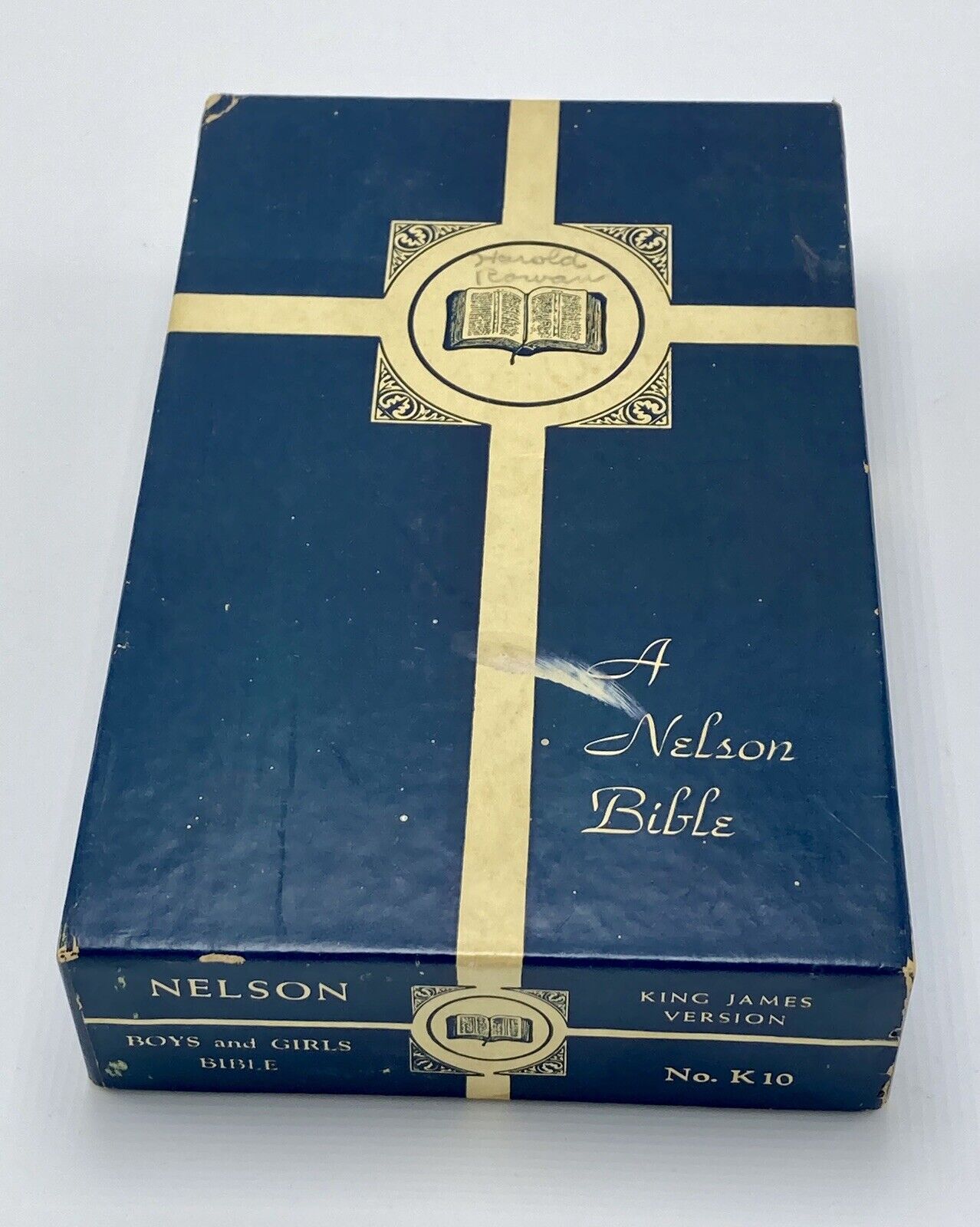 Vintage Nelson Bible, Italics Letter Edition, Books, With Original Box