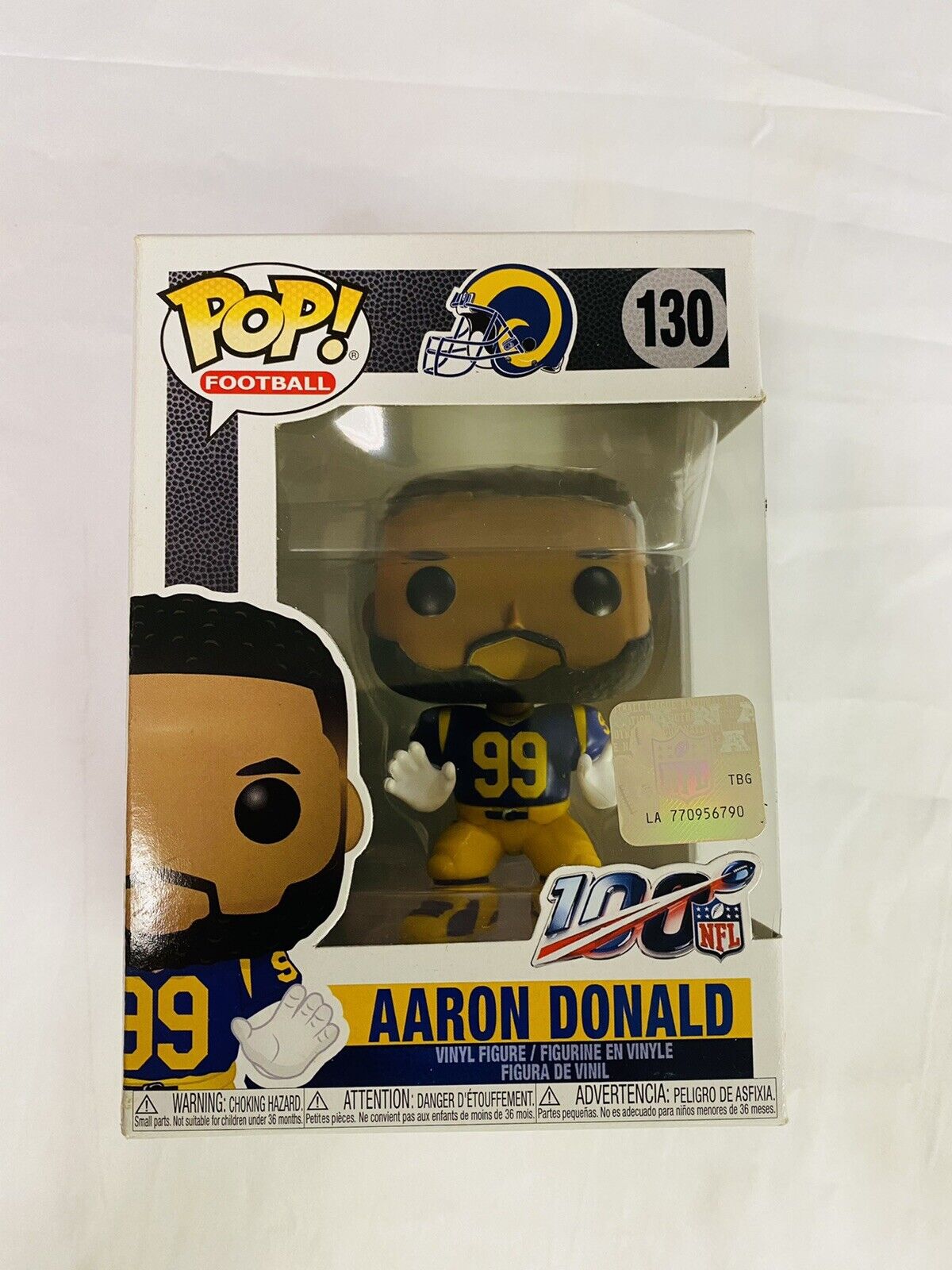 Aaron Donald (Los Angeles Rams) NFL Funko Pop Series 6 New In Box