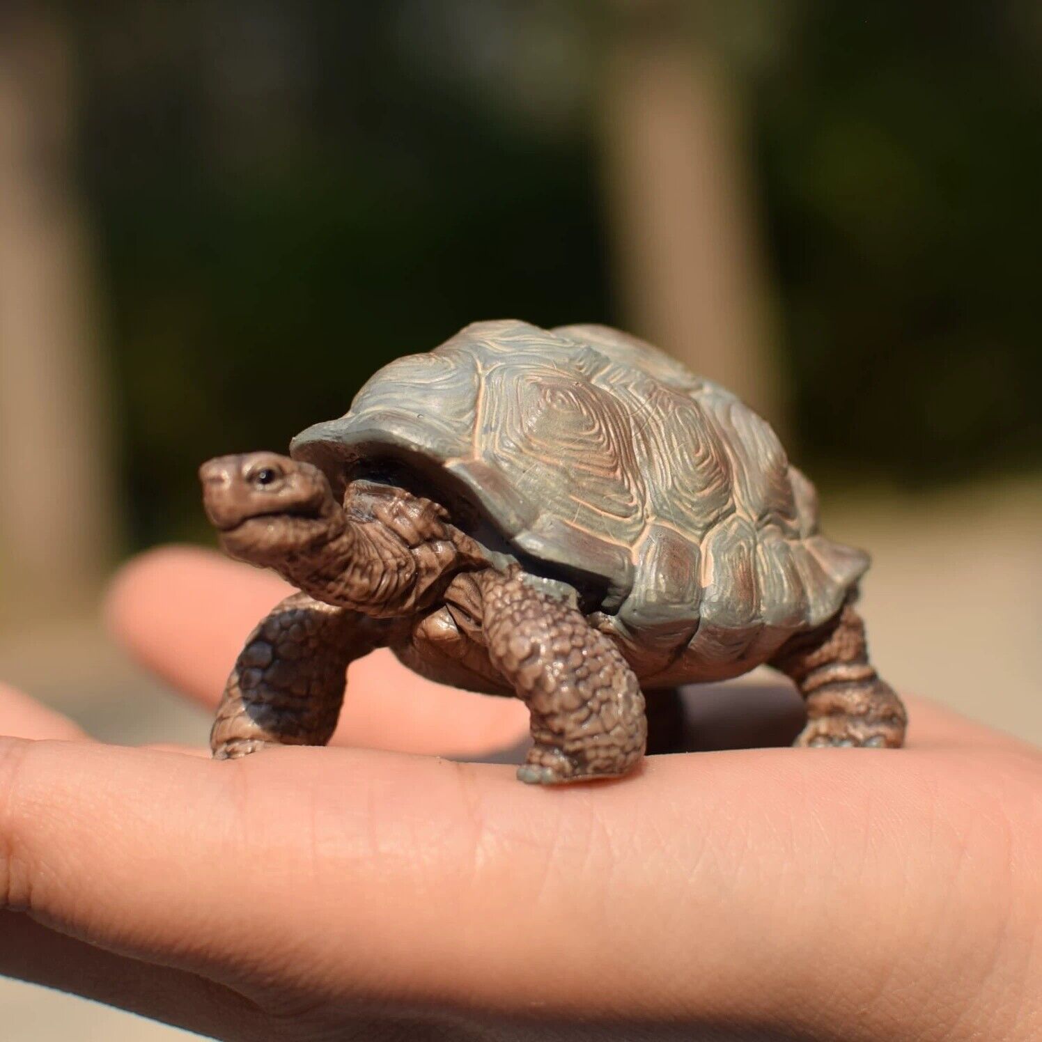 Hand Crafted Ultra Realistic Toy Turtle Figure