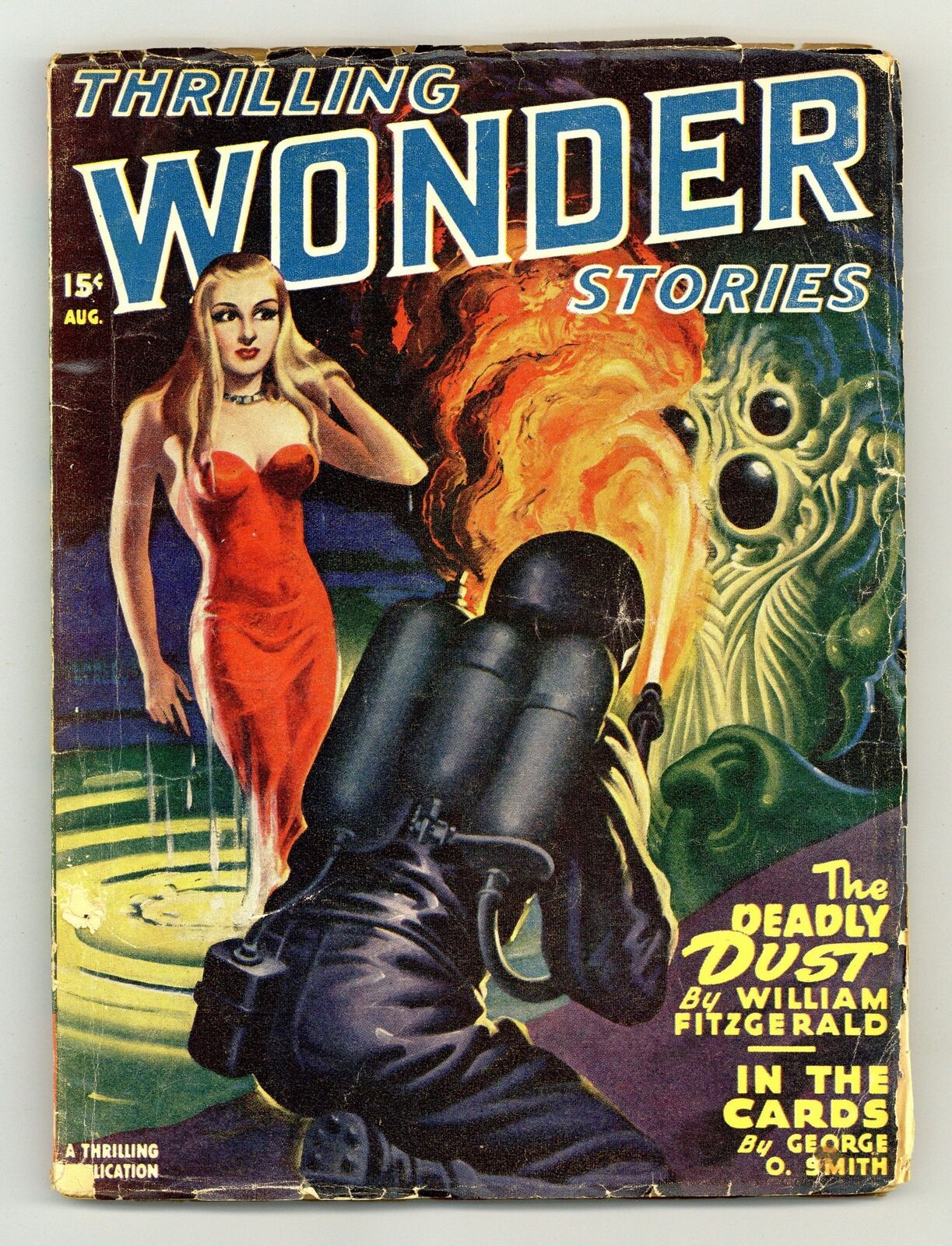 Thrilling Wonder Stories Pulp Aug 1947 Vol. 30 #3 VG 4.0