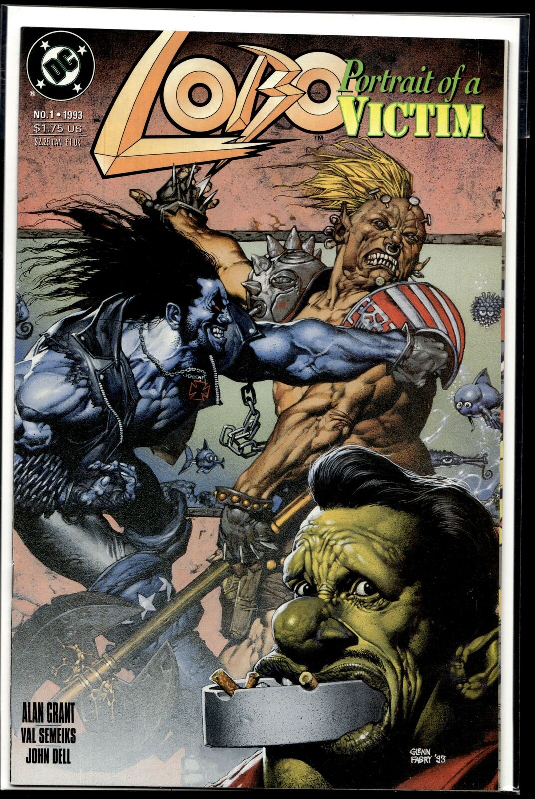1993 Lobo: Portrait of a Victim #1 DC Comic