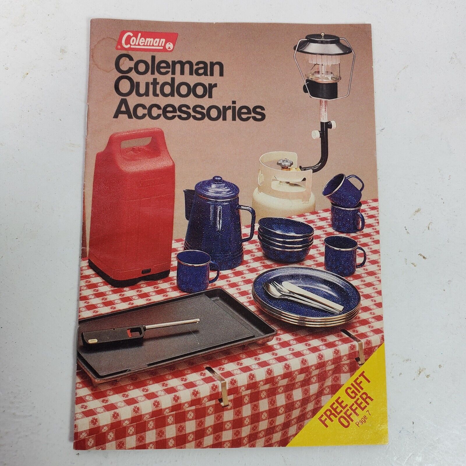 Vintage Coleman Outdoor Accessories Booklet Advertising