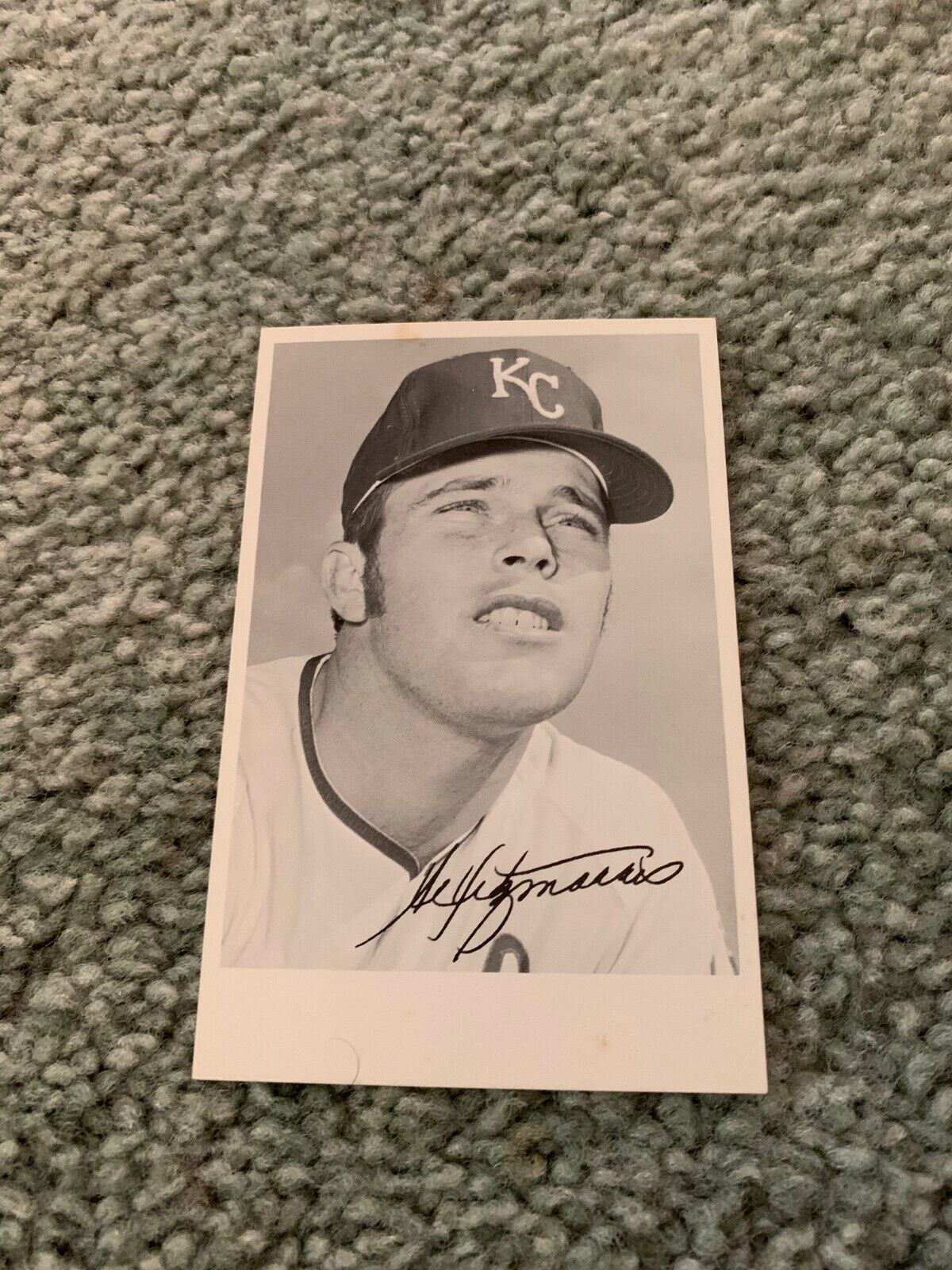 1970s Kansas City Royals Al Fitzmorris Baseball Team Issue 
