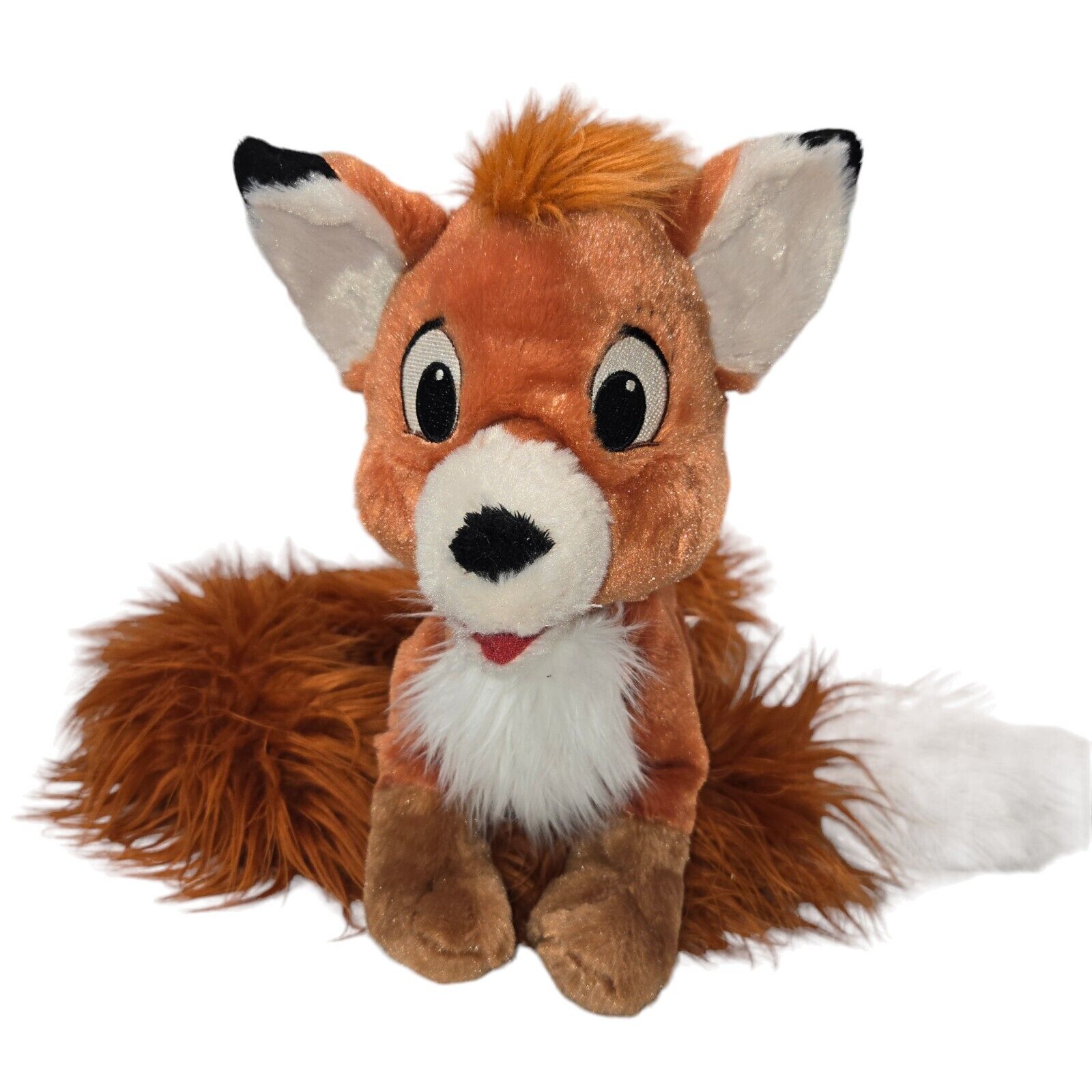 Disney Parks Fox and the Hound Todd Plush Stuffed Animal 12” Long Tail 42\