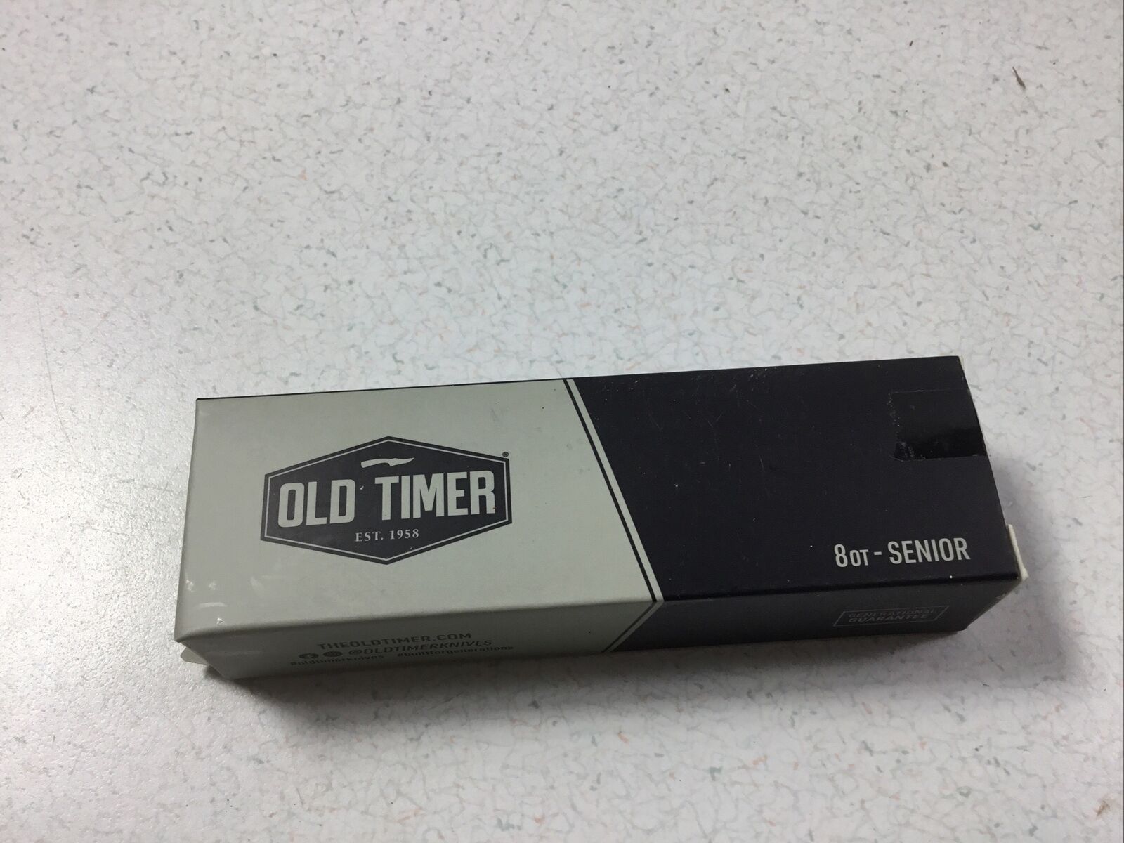 Schrade Old Timer Senior 3 Blade Pocket Knife 8OT *NEW* Hunting Fishing