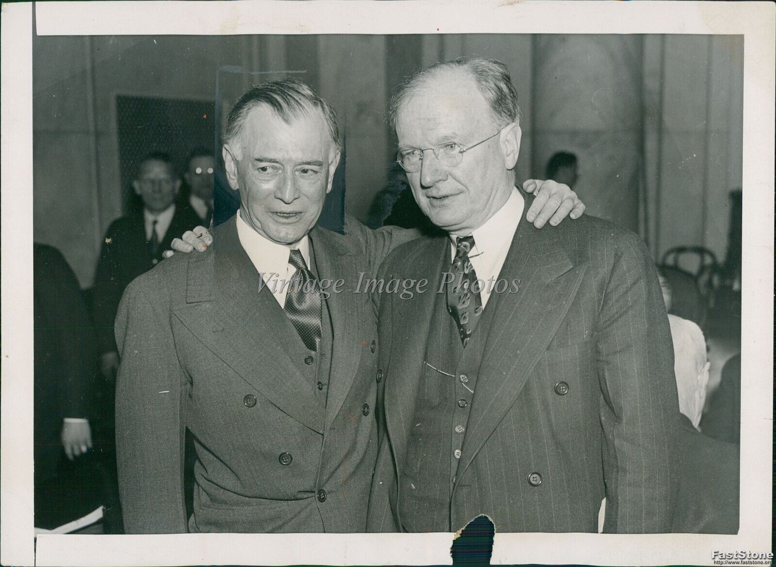 1937 Sen Key Pittman Burton Wheeler Senate Judiciary Meeting Politics Photo 6X8