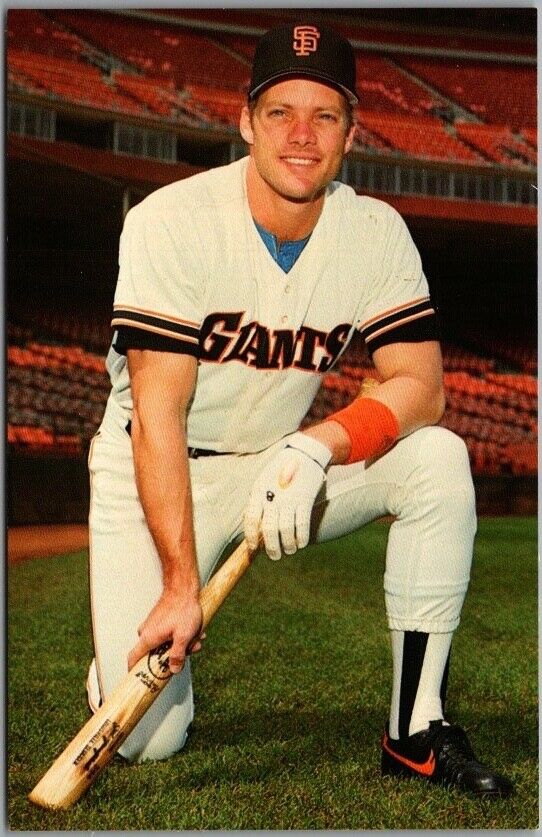 Vintage 1983 SAN FRANCISCO GIANTS Baseball Postcard JOEL YOUNGBLOOD / #13 Unused