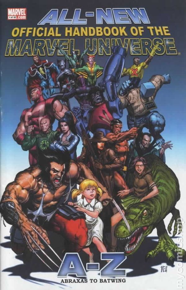 All New Official Handbook Marvel Universe A-Z #1 VF 2006 Stock Image