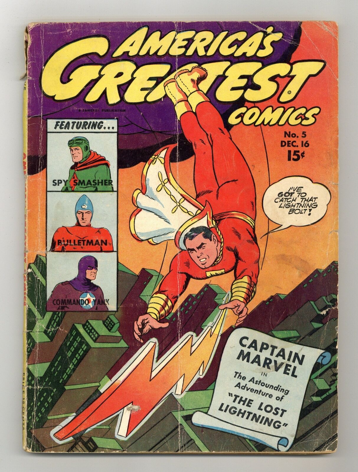 America\'s Greatest Comics #5 FR/GD 1.5 1942