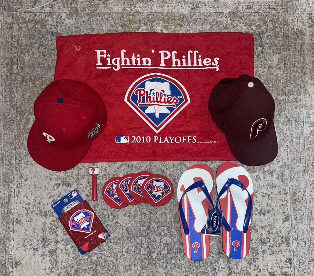 MLB Philadelphia Phillies Merchandise- Bundled Deal - Must Purchase Everything 