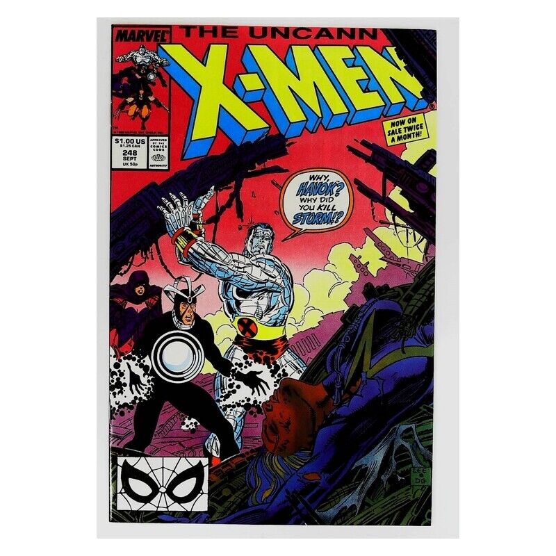 Uncanny X-Men (1981 series) #248 in Near Mint condition. Marvel comics [j%