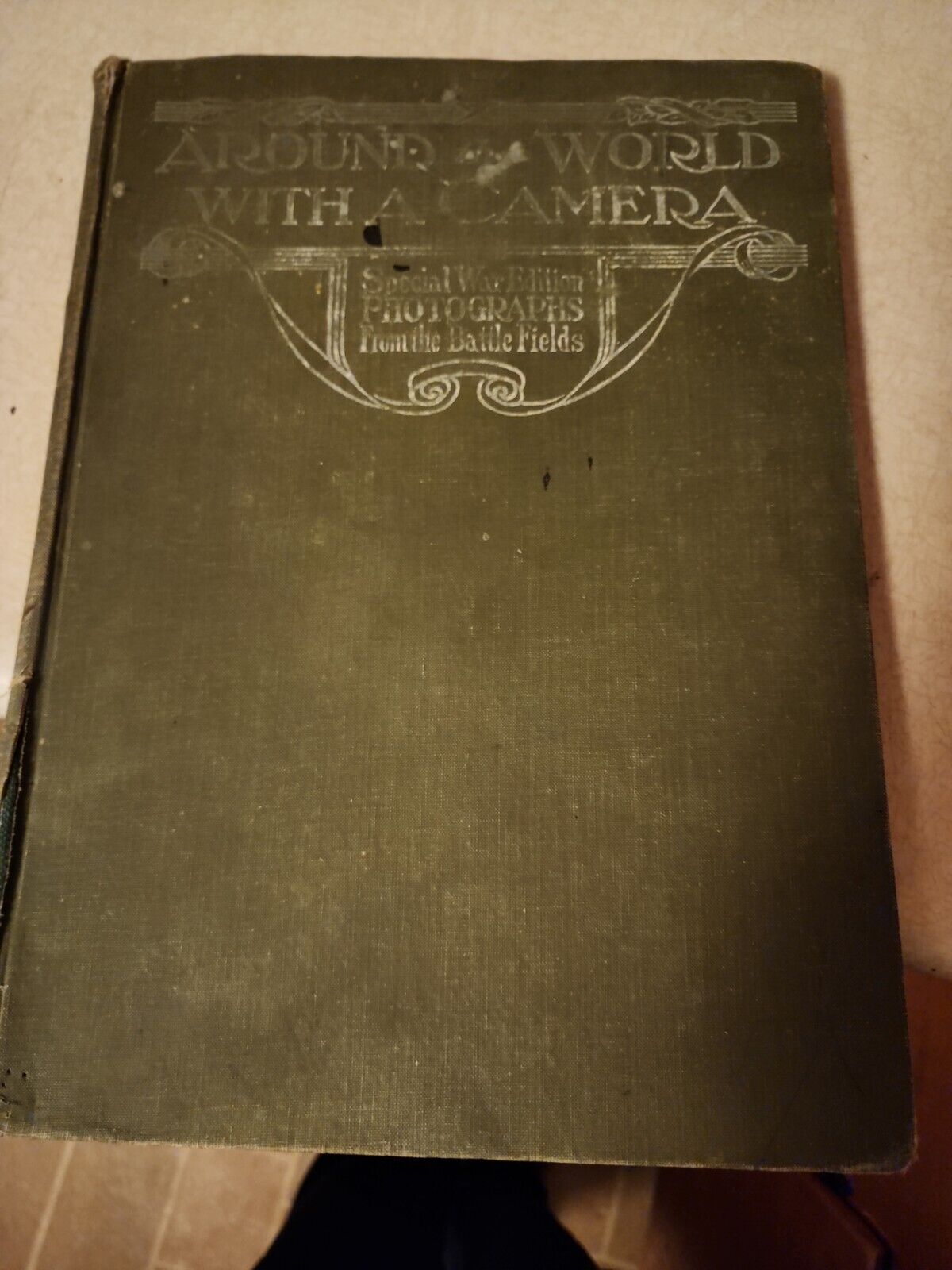 Around the world with a camera Hard Cover 1919