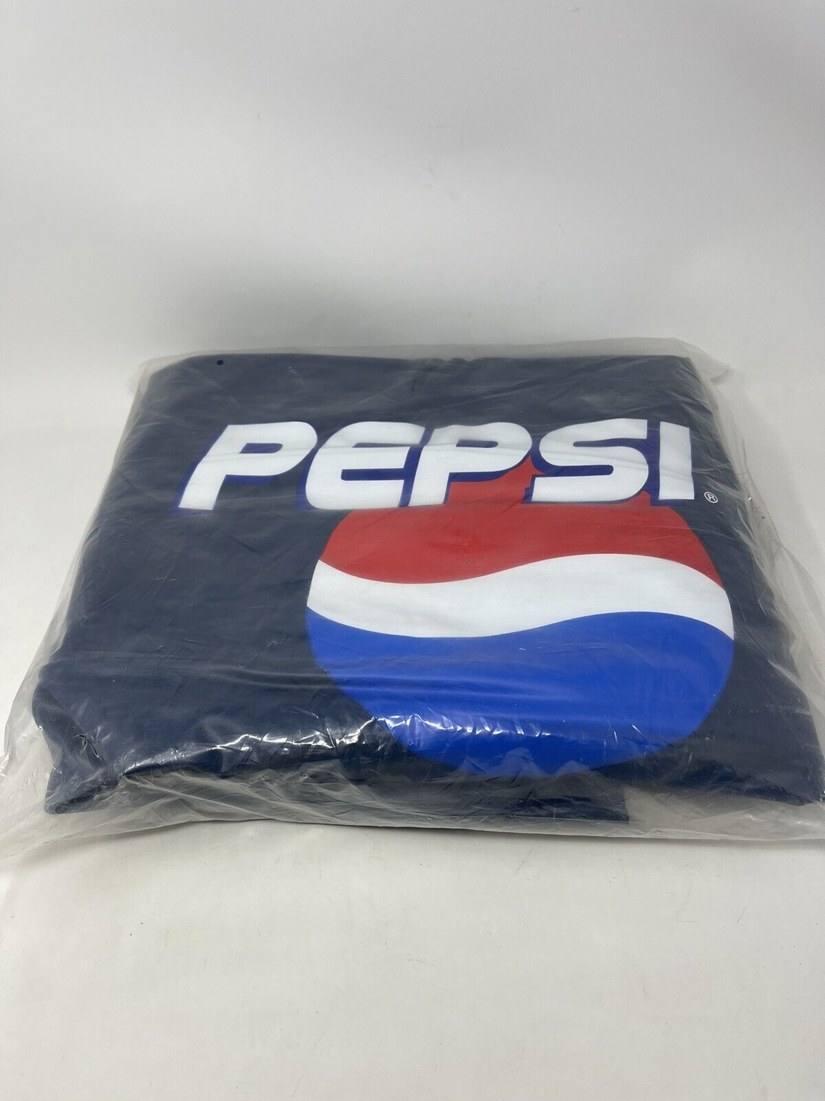Pepsi 1998 Inflatable Chair Promotional Item By Alvimar Mfg Blue W/Logo NEW