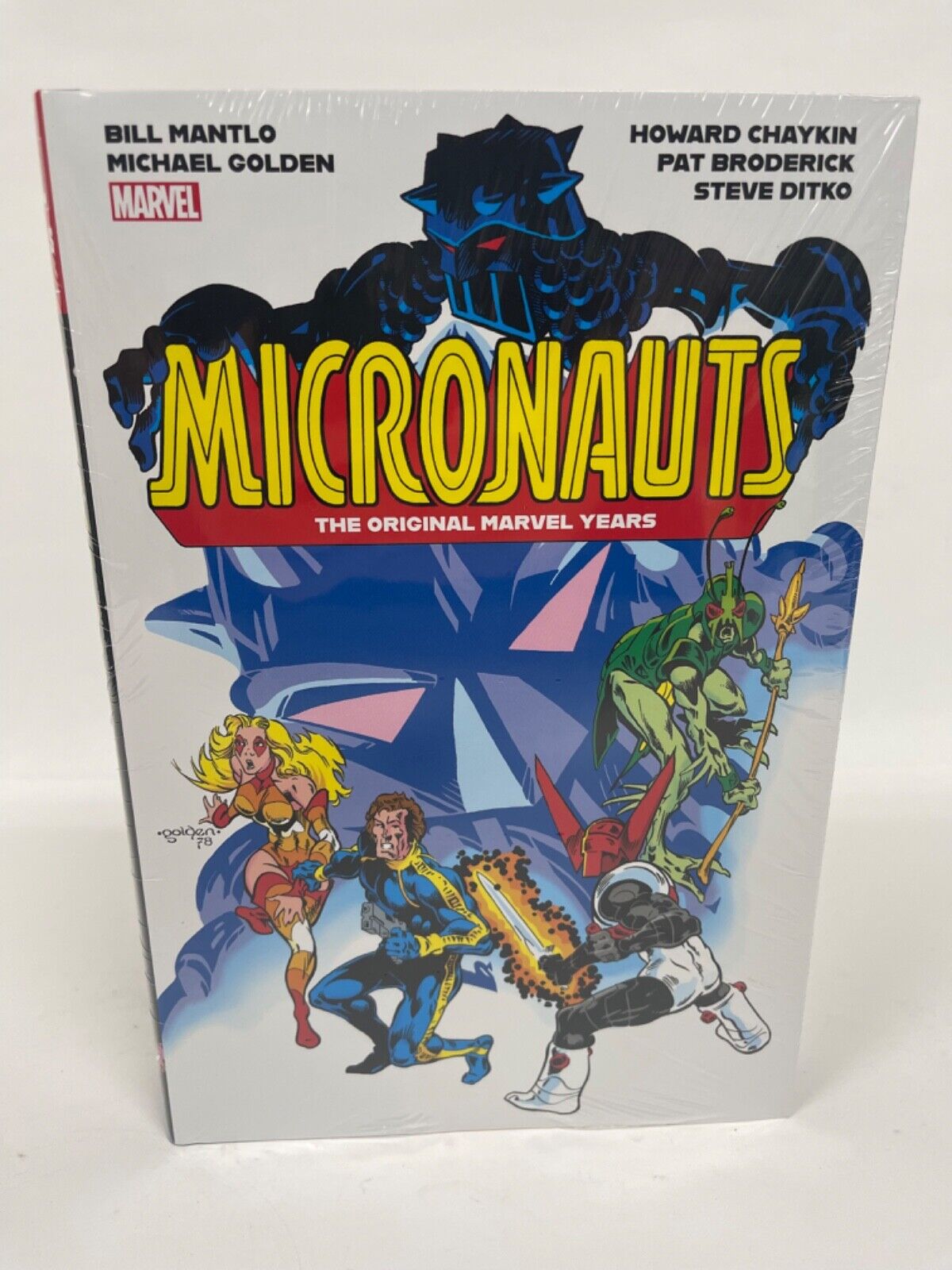 Micronauts Original Marvel Years Omnibus Vol 1 GOLDEN DM COVER New HC Comics