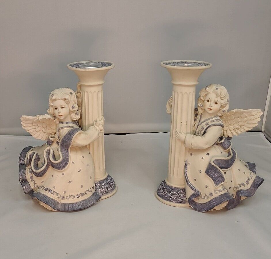 Sarah\'s Angels by Betty Singer Candle Holder by Mind Spring x 2
