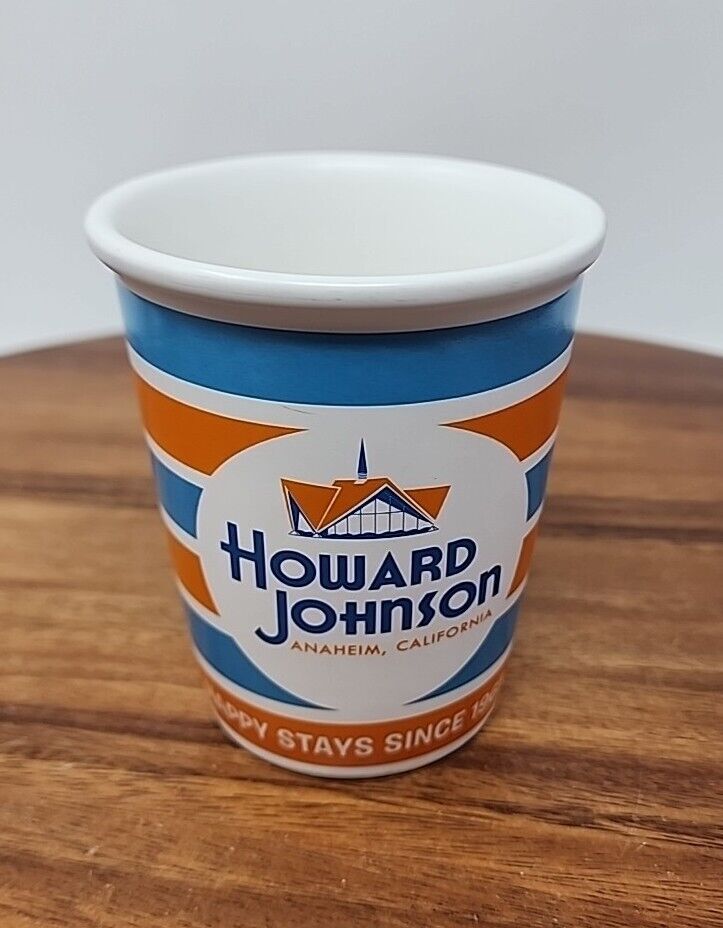 Howard Johnson Anaheim Disneyland Coffee Cup Mug Small Ceramic 