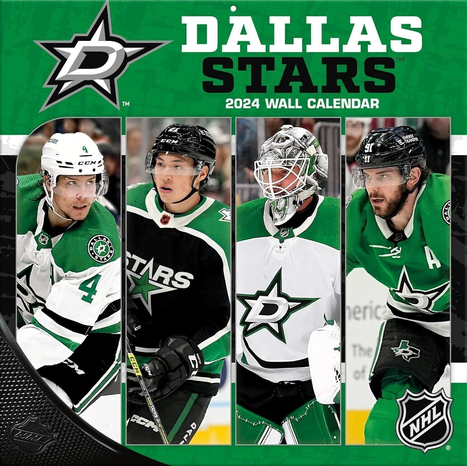 Dallas Stars 2024 Wall Calendar NHL Hockey Sealed Turner Licensing