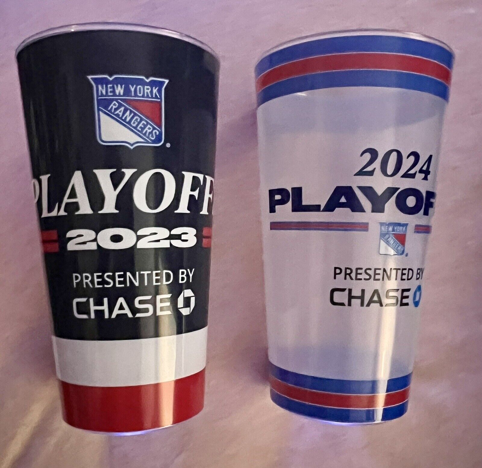 NY RANGERS CUP SET 2 SGA 2024 2023 STANLEY CUP PLAYOFFS MSG NHL HOCKEY