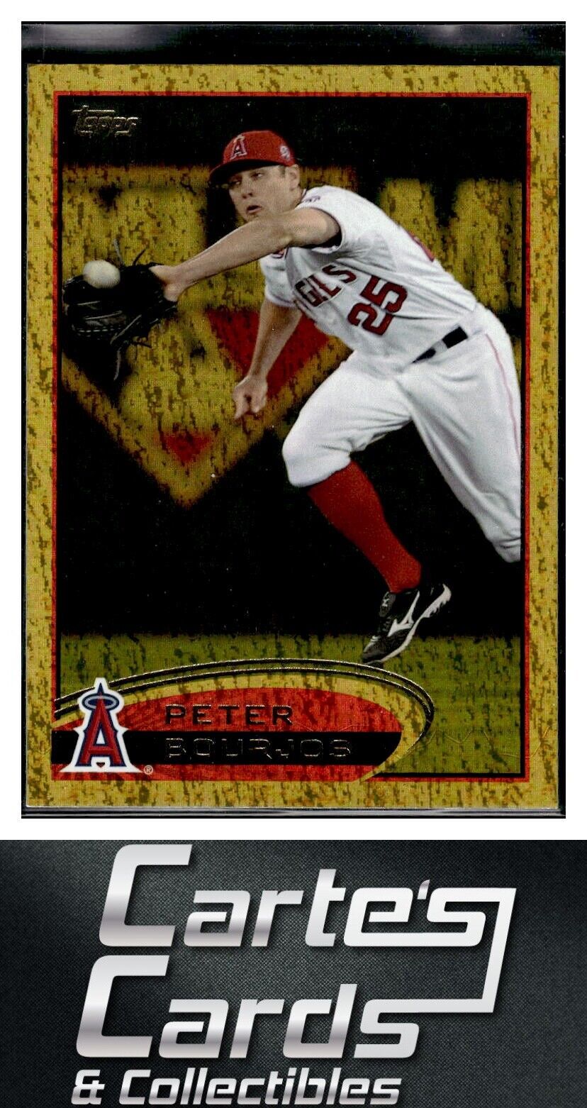 Peter Bourjos 2012 Topps Gold Sparkle  #46 Los Angeles Angels
