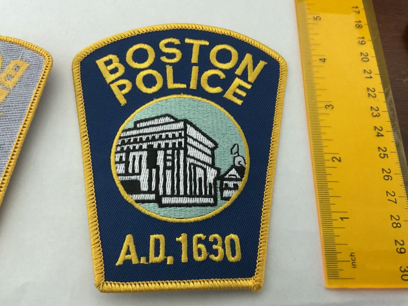 Boston  Police Massachusetts  collectible patches New Current Style Full Size.