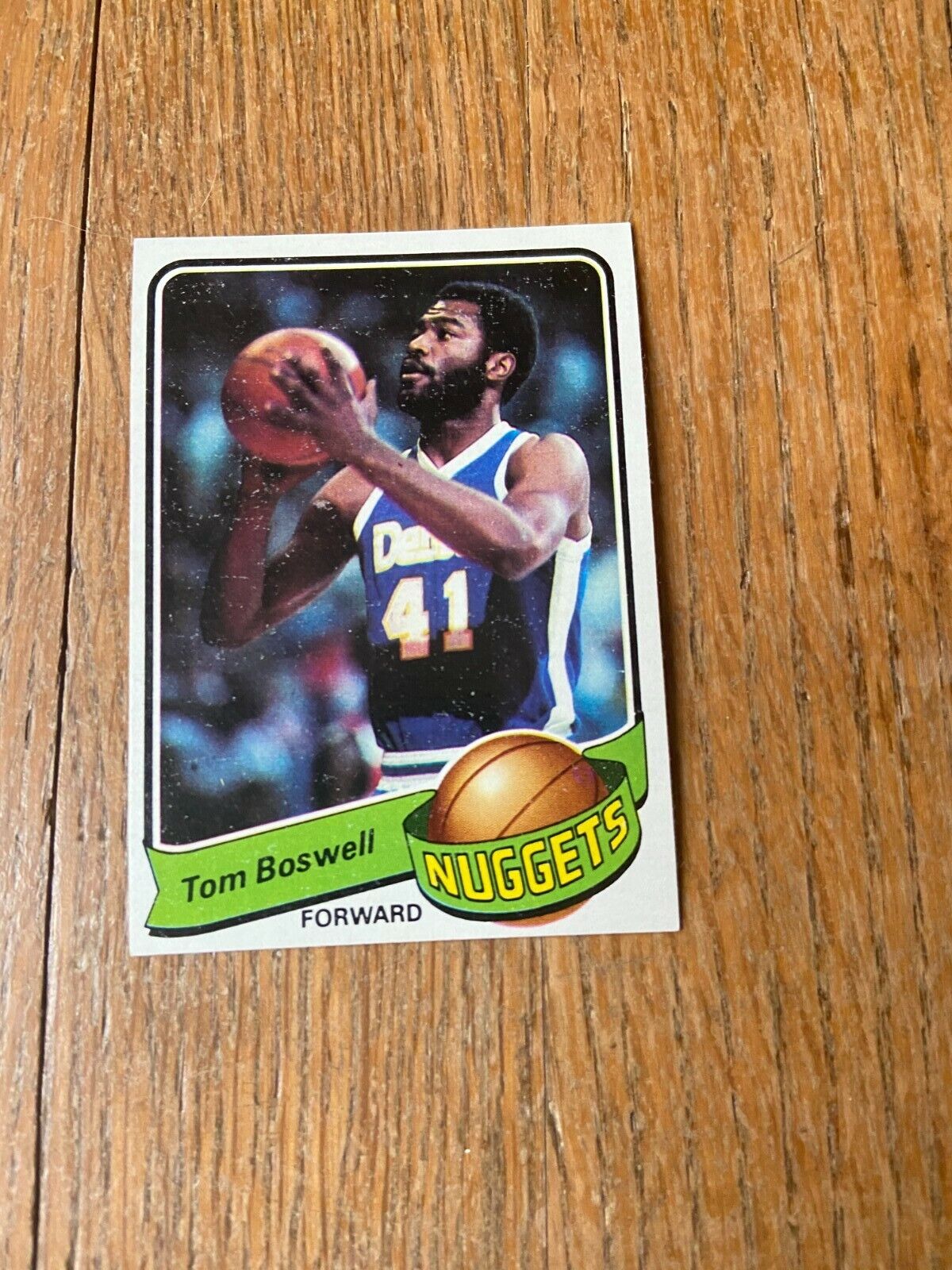 1979-80 Topps Tom Boswell #82 Basketball Card Denver Nuggets