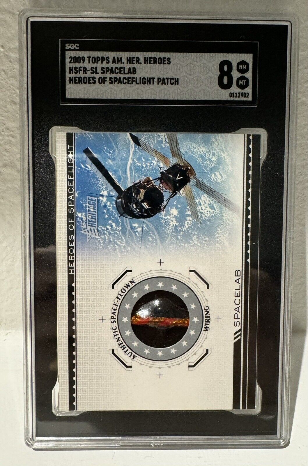 2009 Topps Heritage American Heroes Edition of Space Flight Relics Spacelab