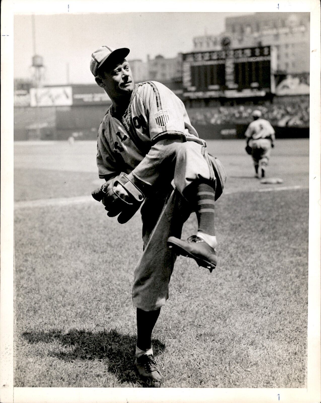 PF31 1940s Original Photo SIG JAKUCKI ST LOUIS BROWNS PITCHER MLB BASEBALL STAR