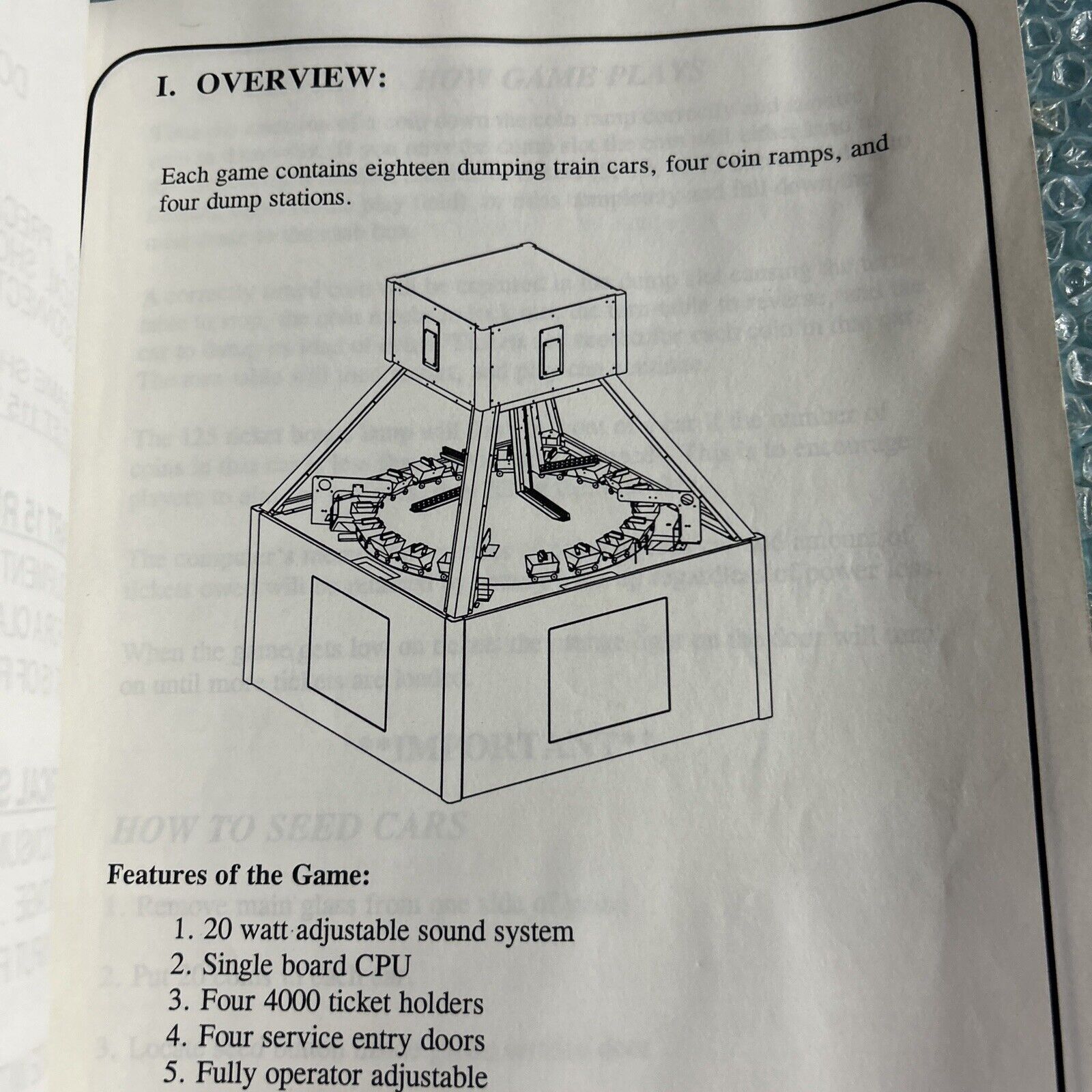 CLAIM JUMPER BENCHMARK  arcade game manual With Schematic