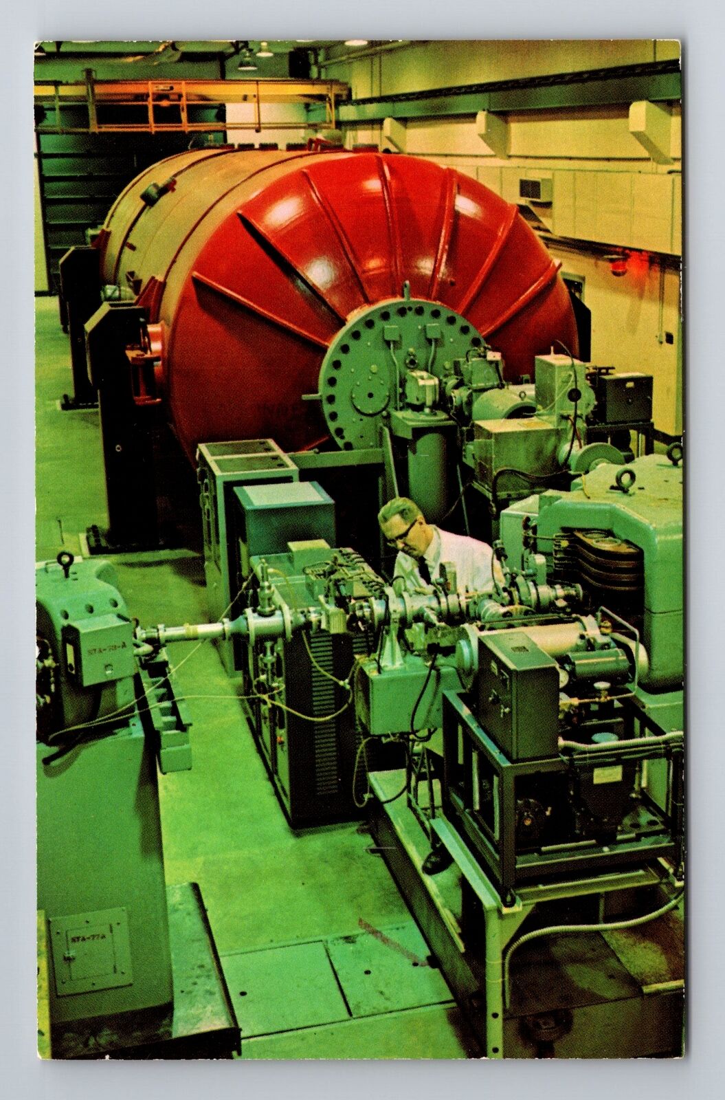 DuPage County IL- Illinois, Argonne National Laboratory, Vintage Postcard