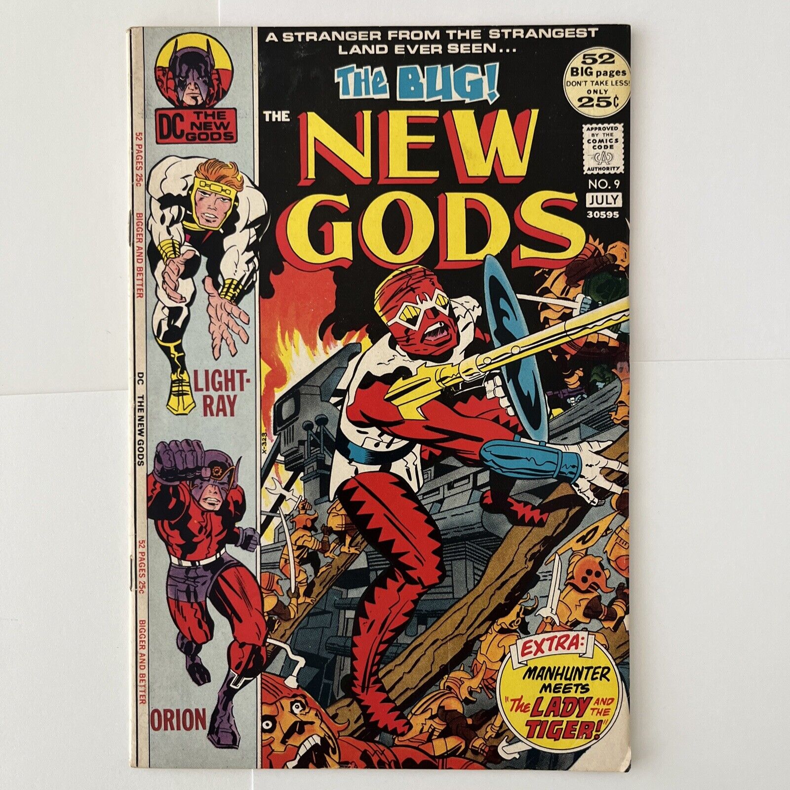 The New Gods #9 DC Comics 1972 FN/VF 7.0 1st Forager And All- Window. Jack Kirby