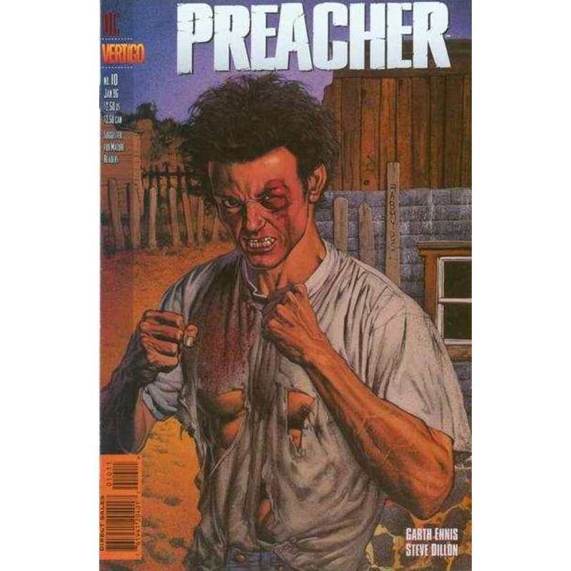 Preacher #10 in Near Mint minus condition. DC comics [m}