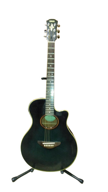 Yamaha guitar APX-5A electric acoustic moss green 2303 M