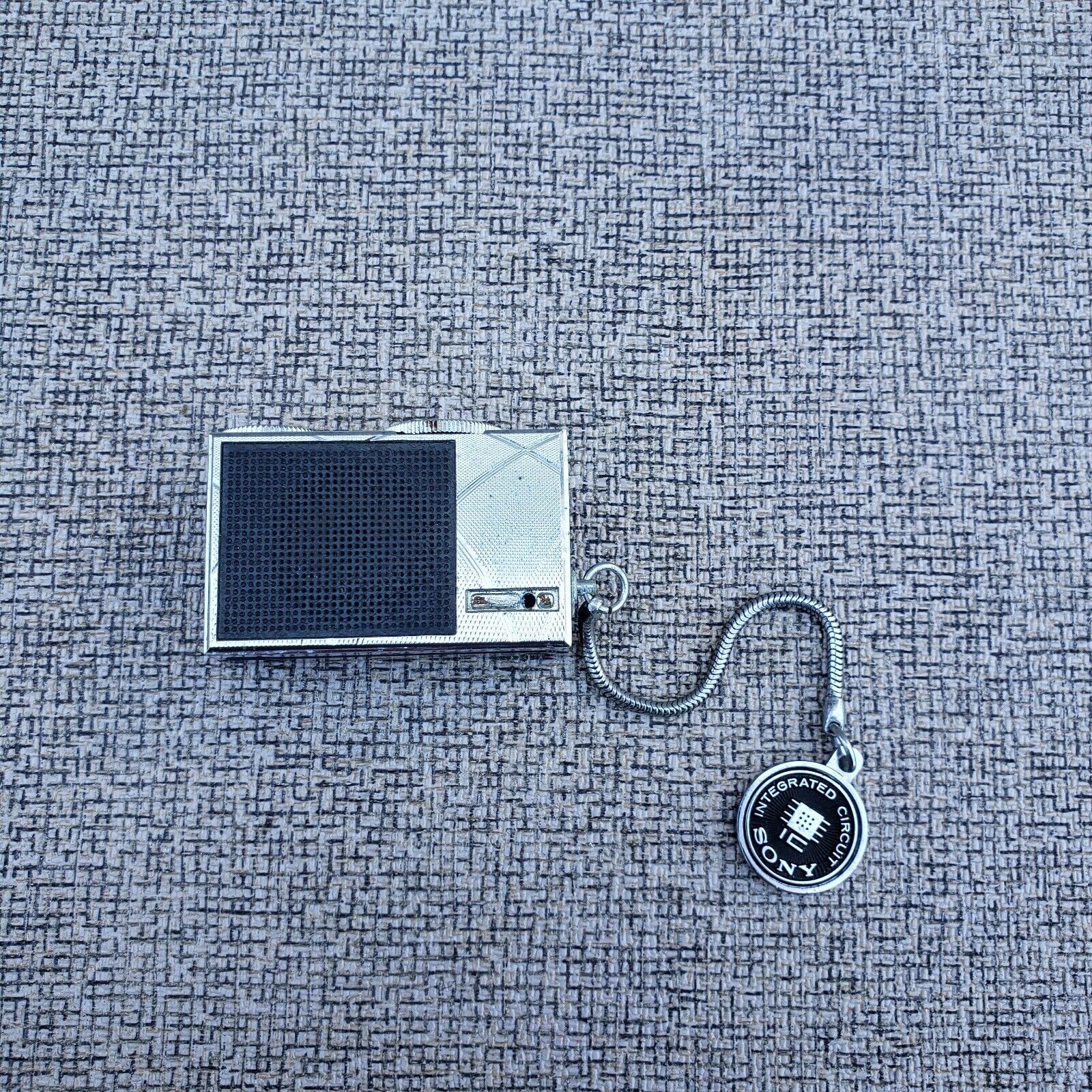 RARE Sony ICR-120 Integrated Circuit Miniature Radio- Untested 