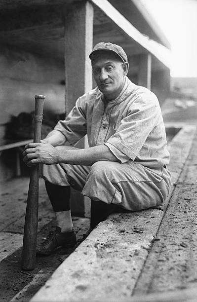 Pittsburgh Pirates shortstop Honus Wagner He shown here seated- 1917 Old Photo