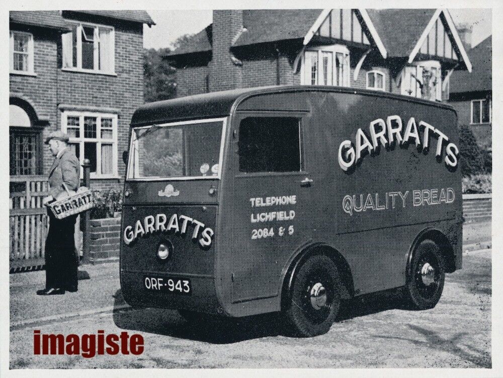 Vintage Transport Image: Morrison Electricar Bread Van