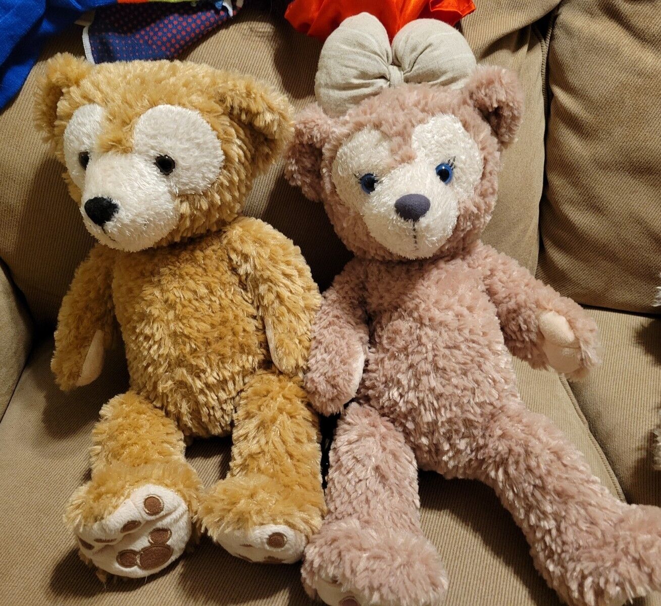 Tokyo Disney Duffy and Shellie May S size plushies Great Condition