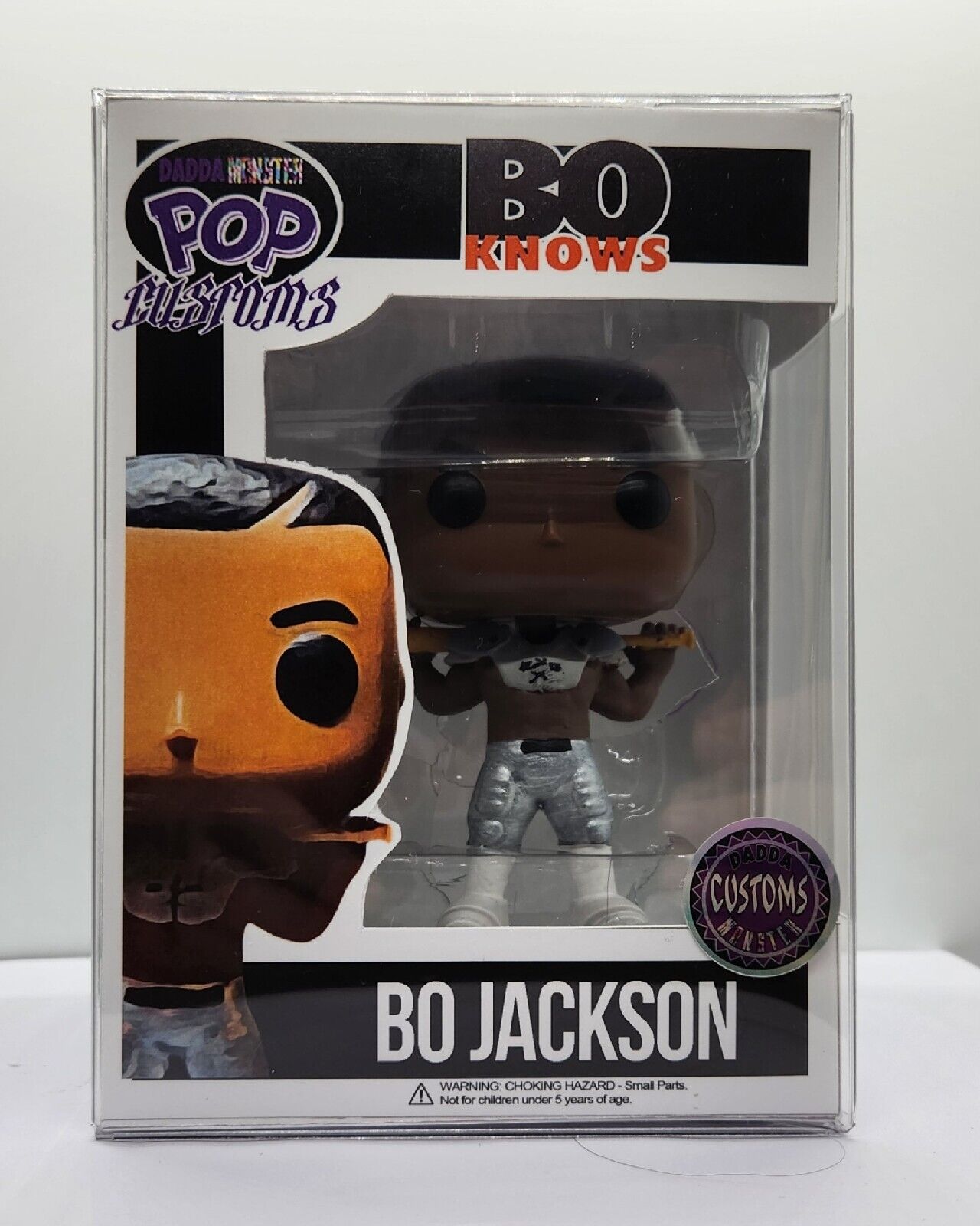 Custom Funko Pop Bo Jackson 1990 Score Royals Raiders