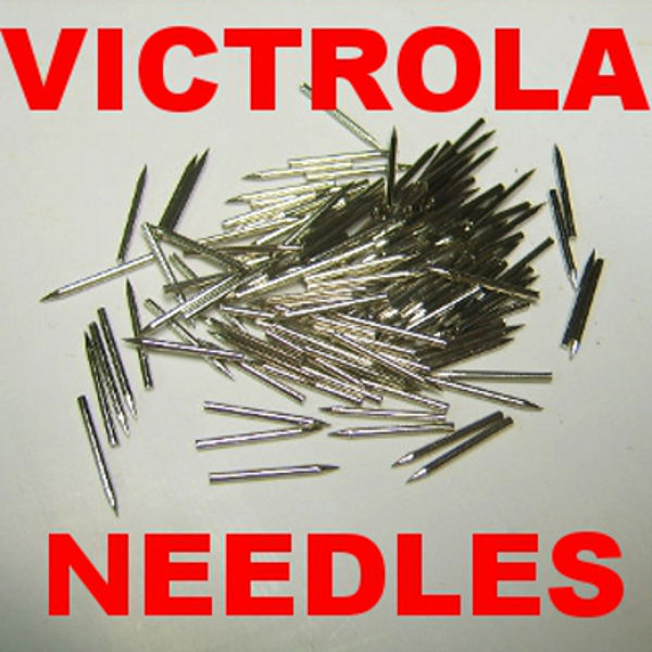 100 LOUD Tone Needles ~ Victor Victrola/Talking Machine, Gramophone, Phonographs