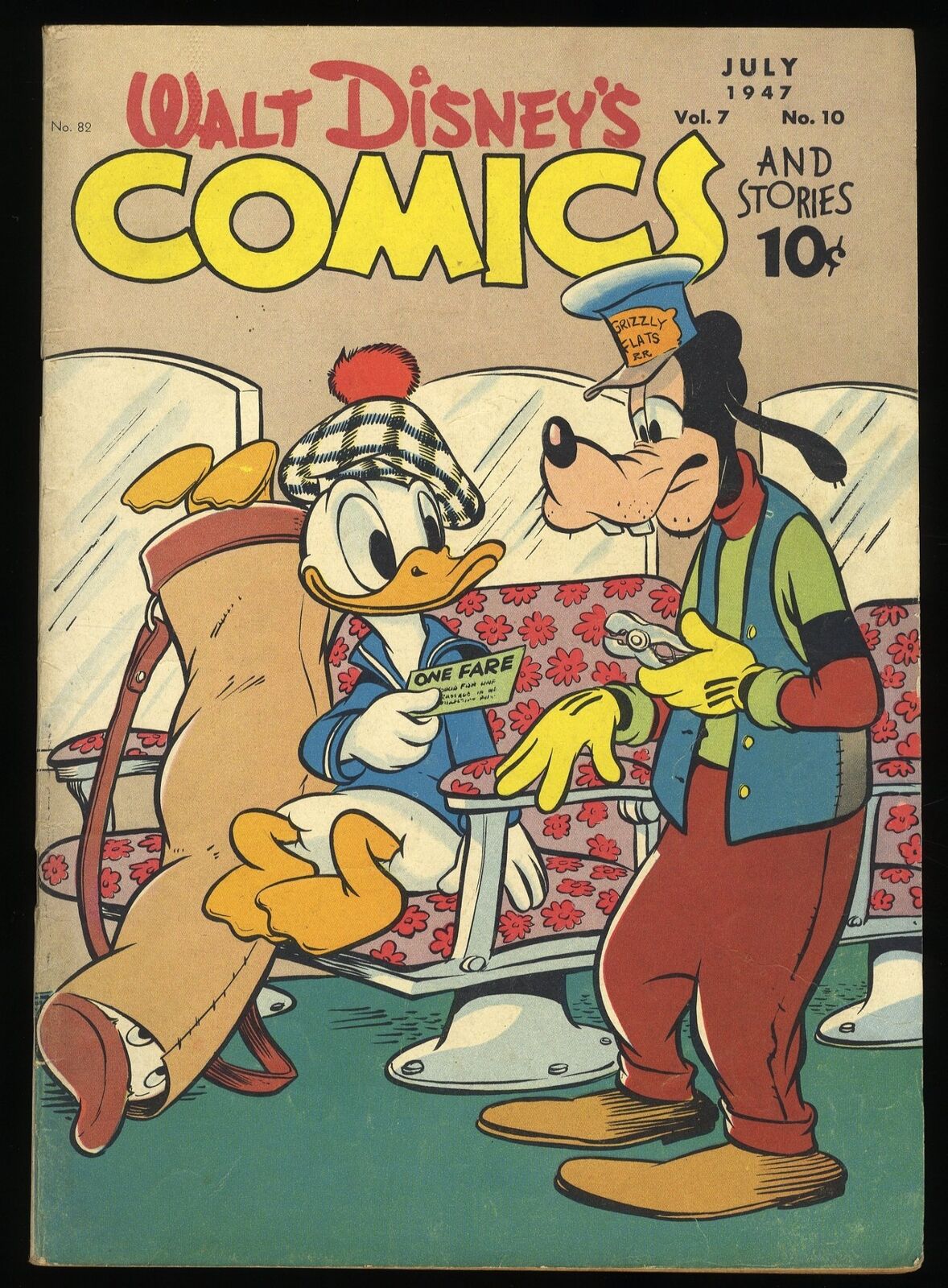 Walt Disney's Comics And Stories #82 FN+ 6.5 Donald Duck Kelly Carl Barks Art