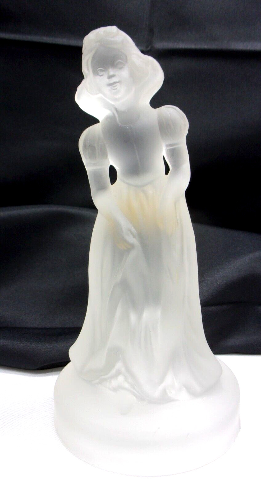 VTG 1960\'s Snow White - WDP DISNEY - Frosted Glass Figure - Italy - Handmade