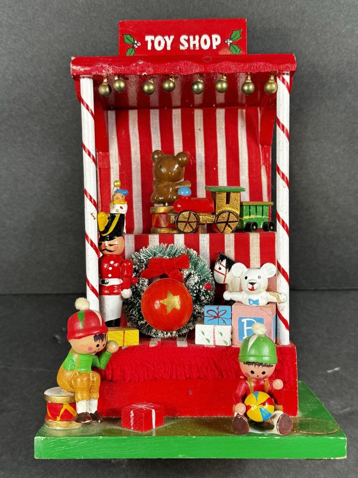 1983 Enesco Musical Toy Shop Christmas Decoration  