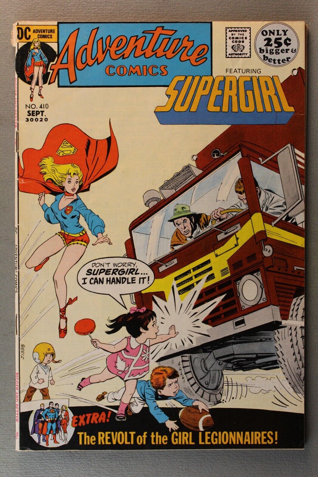 Adventure Comics #410 *1971* Featuring SUPERGIRL \