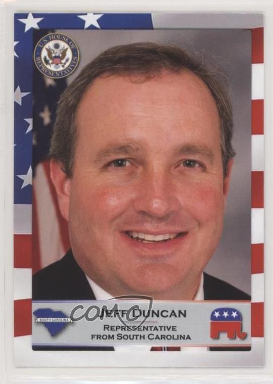 2020 Fascinating Cards US Congress Jeff Duncan #447 0n8
