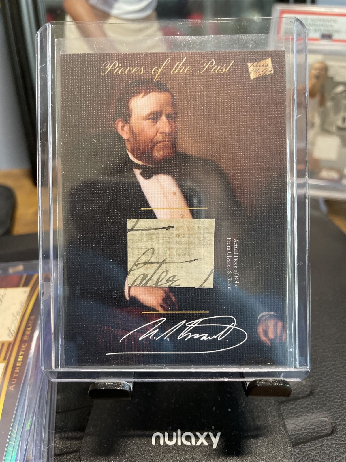 Pieces Of The Past 2018 The Bar U.S. Grant Handwriting Sample 🔥🇺🇸